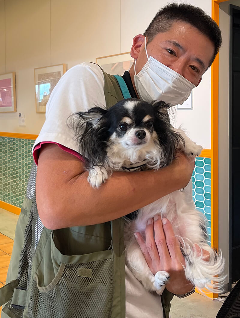 まる子と古山憲太郎さん