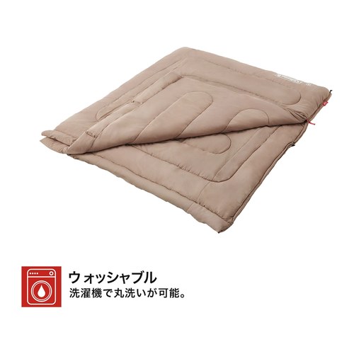 Coleman ファミリー2IN1 シュラフ C5グレージュ